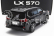 LCD model Lexus Lx570 2022 1:18 Black