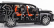 LCD model Lexus Lx570 2022 1:18 Black