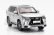 LCD model Lexus Lx570 2022 1:18 strieborný