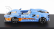 LCD model Mclaren Elva Gulf Livery 2020 1:64 Svetlo modrá oranžová