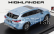 LCD model Toyota Highlander 2022 1:64 Moondust Blue