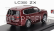 LCD model Toyota Land Cruiser Lc300-zx 2022 1:64 Červená