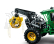 Lego John deere Lego Technic - 948l-ii Traktor so šmykom 2018 - 1492 dielikov Zeleno-žltá