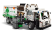 Lego Mack Lego Technic - Lr Elektrické smetiarske auto Raccolta Rifiuti Urbani - 252 dielikov Bielozelená