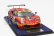 Looksmart Ferrari 488 Gte Evo 3.9l Turbo V8 Team Af Corse N 21 24h Le Mans 2023 Simon Mann - Ulysse De Pauw - Julien Piguet 1:18 Červeno-žltá