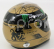 Mini prilba Schuberth F1 Mercedes Gp 20th Anniversary 1991-2011 Michael Schumacher 1:2 Gold Met Black