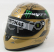 Mini prilba Schuberth F1 Mercedes Gp 20th Anniversary 1991-2011 Michael Schumacher 1:2 Gold Met Black