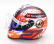 Mini prilba Schuberth prilba Casco Prilba F1 Nico Hulkenberg Team Moneygram Haas N 27 Sezóna 2023 1:2 Biela oranžová fialová