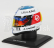 Mini prilba Schuberth prilba F1 Casco Prilba Team Haas Vf-21 Belgian Gp Spa 2021 Mick Schumacher 1:4 Biela modrá červená žltá