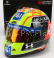 Mini prilba Schuberth prilba F1 Casco prilba Vf-21 Team Uralkali N 47 British Silverstone Gp 2021 Mick Schumacher 1:2 Zelená červená červená čierna žltá