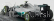 Minichamps Mercedes gp F1 W05 Amg Petronas N 6 Sezóna 2014 Nico Rosberg 1:43 Strieborná zelená