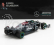 Minichamps Mercedes gp F1 W12 Team Amg Petronas N 44 - Sám na štartovom rošte - 2. preteky Maďarska (s dažďovým efektom) 2021 Lewis Hamilton 1:43 Čierna zelená