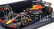 Minichamps Red bull F1 Rb18 Team Oracle Red Bull Racing N 11 Bahrain Gp 2022 Sergio Perez 1:43 Matná modrá žltá červená