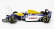 Minichamps Williams F1 Fw15c Renault N 2 Majster sveta sezóna 1993 Alain Prost 1:18 Modrá žltá biela