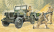 Model Kit military 0314 - Jeep Willys MB s prívesom (1:35)