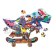 Mudpuppy Puzzle Jurassic Skatepark 75 dielikov