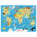 Mudpuppy Puzzle Mapa sveta 36 dielikov