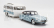 Norev Citroen Ds19 s Roulotte 1960 1:18 modrá biela