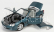 Norev Mercedes Benz Sl-class Sl500 (r230) Cabriolet 2003 1:18 Blue Met