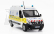 Norev Renault Master Van Samu De Lyon Ambulance 2014 1:43 Bielo-žltá