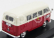 Norev Volkswagen T1 Minibus Autoverhuur Rotterdam 1958 1:43 Červená biela