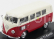 Norev Volkswagen T1 Minibus Autoverhuur Rotterdam 1958 1:43 Červená biela