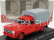 Odeon Peugeot 403 Pick-up Uzavretý Sapeurs Pompiers 1967 1:43 Červená sivá