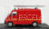 Odeon Renault Master T30 Van Vtu Villiers Sapeurs Pompiers 1981 1:43 červená