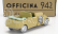 Officina-942 Alfa romeo 6c 2500 cm Torpédo Cabriolet Otvorený 1942 1:76 Vojenský piesok