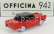 Officina-942 Fiat 1200 Coupe Carrozzeria Scionieri 1958 1:76 červená čierna