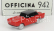 Officina-942 Fiat 1200 Coupe Carrozzeria Scionieri 1958 1:76 červená čierna