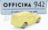 Officina-942 Fiat 500c Van Furgoncino 1949 1:76 Žltá