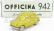 Officina-942 Fiat 600 Lucciola Carrozzeria Francis Lombardi 1957 1:76 Gold Met