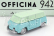 Officina-942 Fiat 600m Van Furgoncino Coriasco 1956 1:76 Svetlo modrozelená