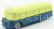 Officina-942 Fiat 626 Rnl Bus 1939 1:76 Cream Blue