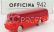 Officina-942 Fiat 640n Bus Carrozzeria Bianchi Servizio Turistico 1950 1:76 2 Tones Red