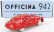 Officina-942 Fiat 8v 1-series 1952 1:76 Červená