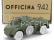 Officina-942 Fiat Ansaldo Tank Ab43 Autoblindo 1943 1:76 Vojenská zelená