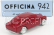 Officina-942 Lancia Aurelia Gt 1950 1:76 Bordeaux