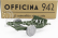 Officina-942 Príves Rimorchio Viberti Trasporto Carro L3 1939 1:76 Vojenská zelená