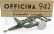 Officina-942 Príves Rimorchio Viberti Trasporto Carro L3 1939 1:76 Vojenská zelená