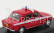 Rio-models Fiat 128 4 Porte Holandskí hasiči - Hasičské auto - Vigili Del Fuoco 1:43 Červená