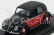 Rio-models Volkswagen Beetle Cabriolet Uzavretý Karmann 1949 1:43 Červená čierna