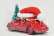 Rio-models Volkswagen Beetle Maggiolino 1958 - Vianočná edícia 2022 - Natale 2022 1:43 Červená