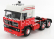 Road-kings DAF 3600 Space Cab Tractor Truck 3-assi 1986 1:18 červená biela