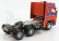 Road-kings DAF 3600 Space Cab Tractor Truck 3-assi 1986 1:18 oranžová modrá