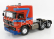 Road-kings DAF 3600 Space Cab Tractor Truck 3-assi 1986 1:18 oranžová modrá