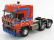 Road-kings DAF 3600 Space Cab Tractor Truck 3-assi 1986 1:18 oranžová modrá