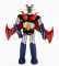 Robot Bandai Metal - Mazinga Z - Gx-105 Postavička Mazinger Z Robot - Kaku Shin Modrá Strieborná Červená Čierna