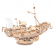 RoboTime drevené 3D puzzle Rybárska loď
